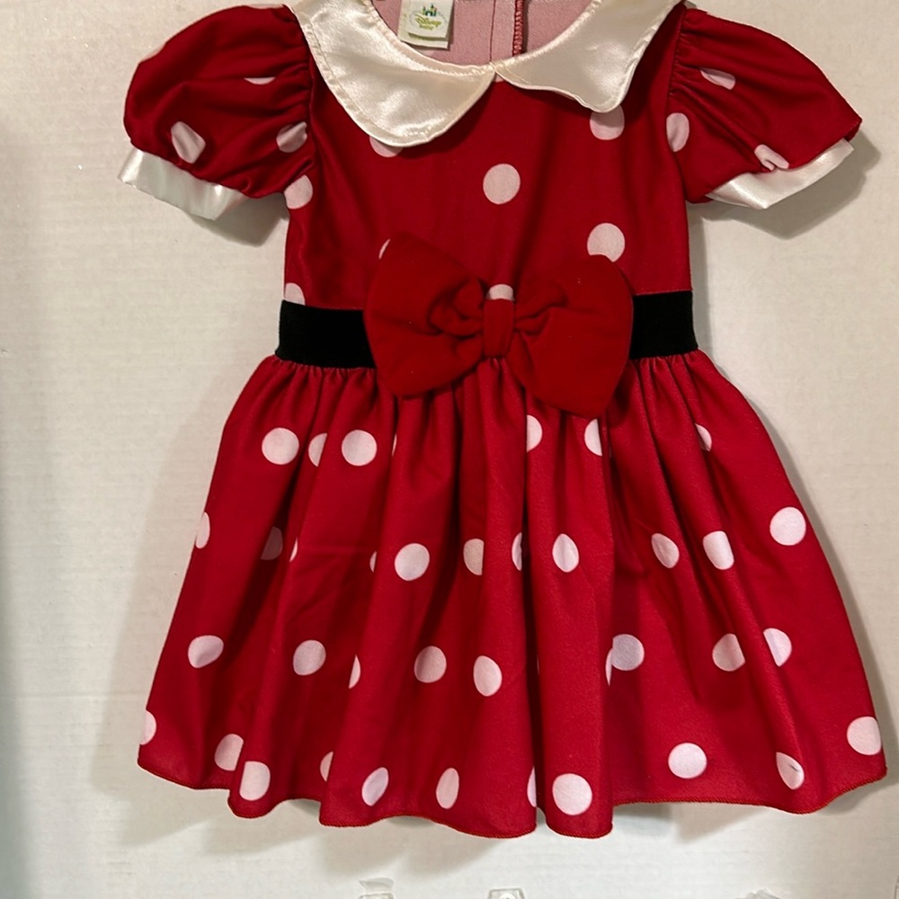 NWOT Disney Baby Mini Mouse traditional Dress 8months